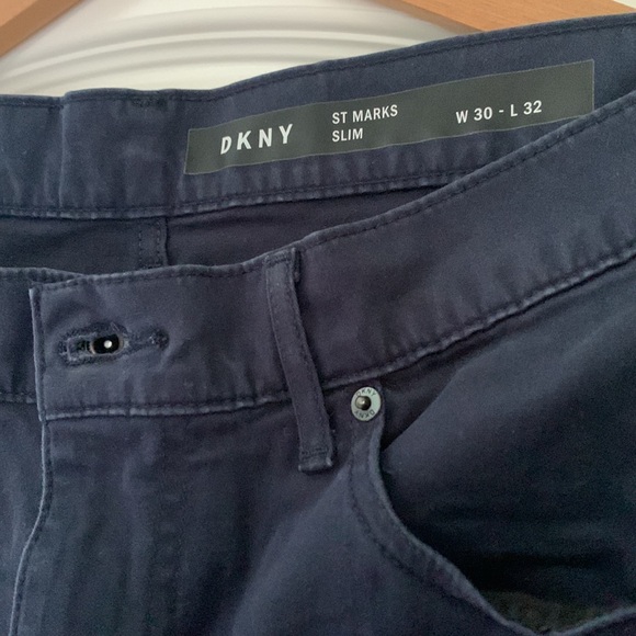 DKNY Men’s St. Marks Slim Fit Pants - Picture 4 of 5